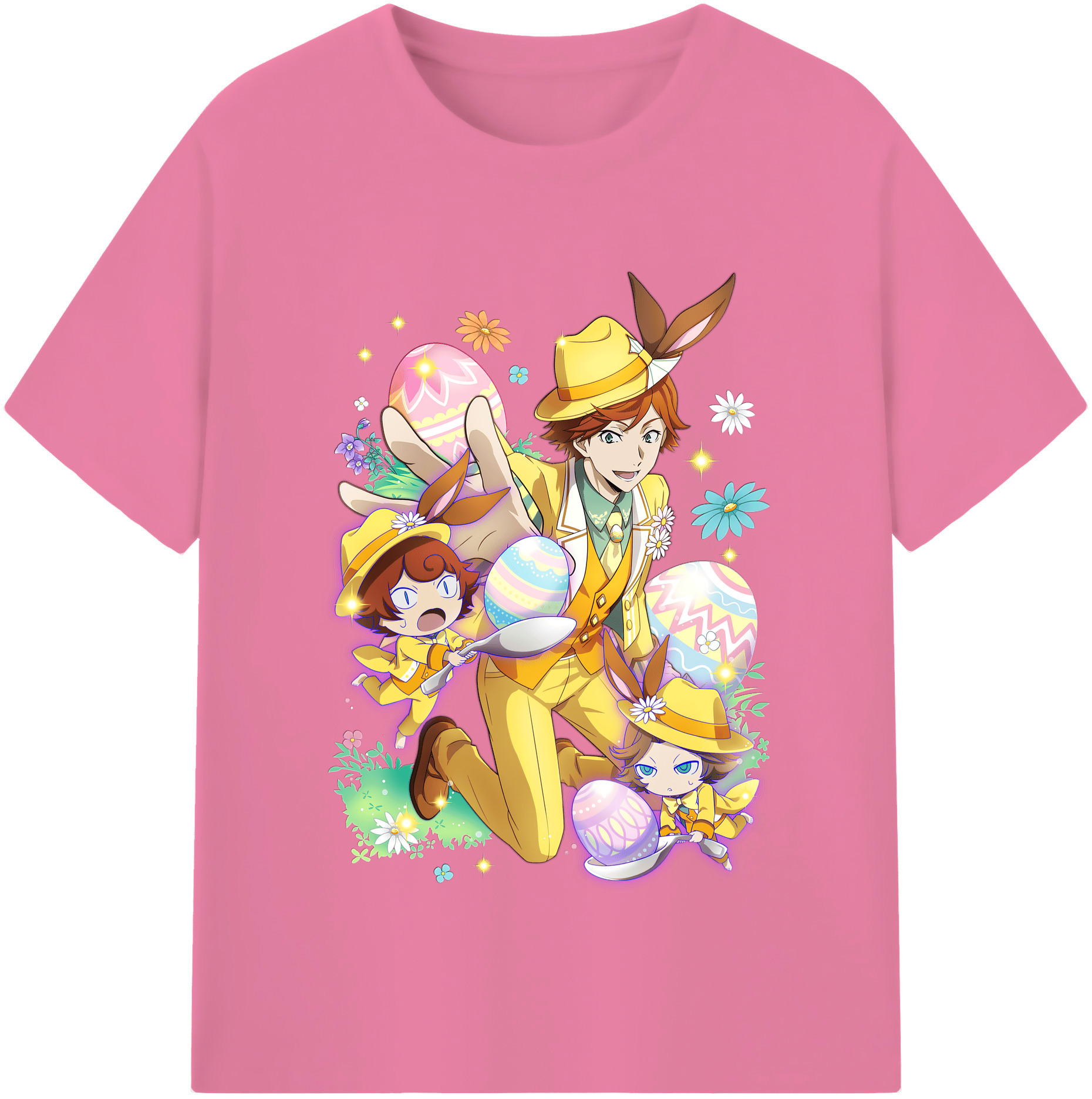 （画像用） 文豪ストレイドッグス Bungo Stray Dogs 綿100％半袖Tシャツ（フロントプリント）